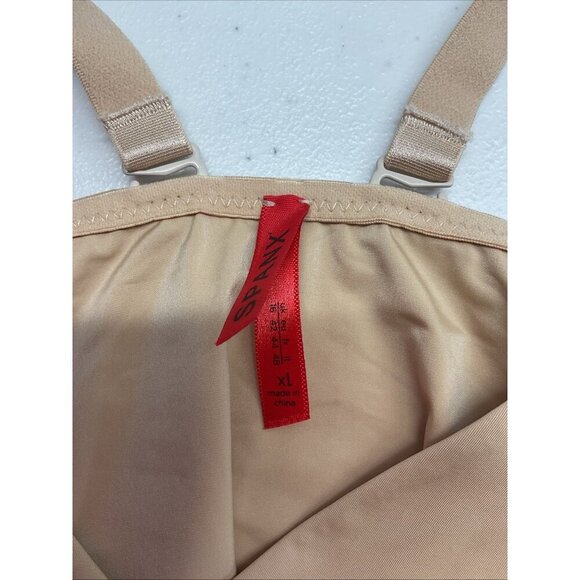 SPANX SLIMPLICITY Beige Open Bust Cami‎ Camisole Shaper Tank Size XL - Picture 3 of 8
